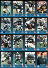 Kevin Dyson signed 1999 Titans 11x14 Trading Card Set w/ Music City Miracle- JSA