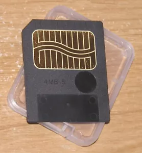 Toshiba Smartmedia 4MB 5V 5 Volt Smart Media Memory Picture Storage Card - Picture 1 of 2