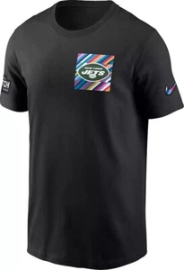 Camiseta negra New York Jets 2023 Nike Crucial Catch Sideline para hombre talla grande” - Imagen 1 de 4