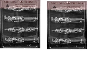 Witch candy mold Scrary Witch pretzel pop Chocolate Candy mold - Picture 1 of 1