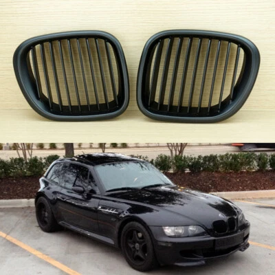 Parrilla delantera Performance negra mate para BMW Z3 1996-2002 Foto 1 de 4
