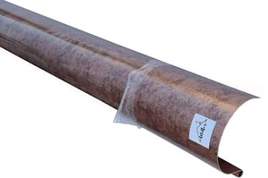 GRONDA GRONDAIA CANALA ALLUMINIO ROOF RAME 2 Metri Lineari - TUTTI GLI SVILUPPI - Foto 1 di 4