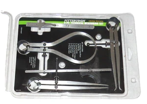 Pittsburgh Technical Measuring FIVE Piece Set - Picture 1 of 1