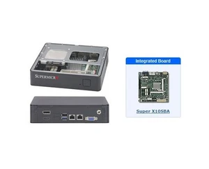 *NEW* SuperMicro SYS-E200-8B Mini-ITX Server with X10SBA Motherboard - Picture 1 of 1