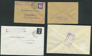 British Field Post / Britische Feldpost Deuschland 2 Letters / Briefe #m222 - Bild 1 von 1
