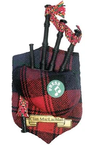 MacLachlan Clan schottischer musikalischer Dudelsack Kühlschrankmagnet Scotland the Brave - Bild 1 von 2