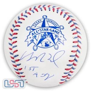 Manny Ramirez Indians Signed "1st ASG" Official 1995 All Star Game Baseball BAS - Picture 1 of 3