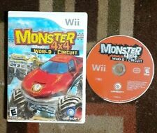 Monster 4X4: World Circuit (Nintendo Wii, 2006) VG Shape & Tested 