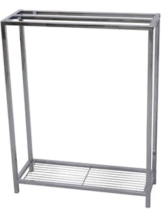 Kingston Portasciugamani 3 Bar Ottone SCC835 Edenscape - Cromato - Foto 1 di 7