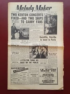 Melody Maker - July 11th 1953 - Music Newspaper Magazine Paper #B914 - Bild 1 von 1