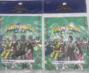 Party Saban’s 1996 Power Rangers Zeo Mighty Morphin 16 ct Party Loot Treat Bags - Picture 1 of 8