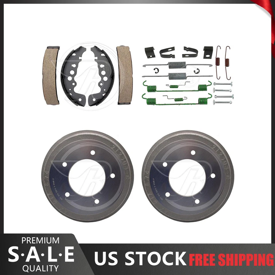 Kit de herrajes de tambores de freno y zapatas de freno trasero para Suzuki Vitara 1999 Foto 1 de 4