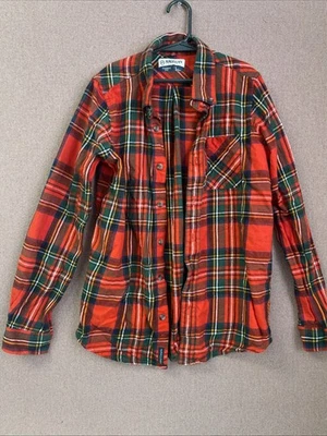 Camisa Magellan Boys L Roja a Cuadros Hickory Creek Calce Clásico Manga Larga Foto 1 de 4