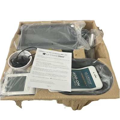 LA CROSSE 328-10618-INT PERSONAL WI-FI WEATHER STATION W/ACCUWEATHER Open Box - Image 1 of 4
