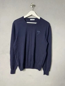 Versace Collection Men's Pullover Wool Dark Blue Size: XL - Picture 1 of 8