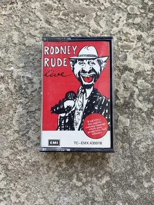 Rodney Rude LIVE - Vintage 1984 Rare Cassette Tape - FREE AUS POST! - Image 1 of 4
