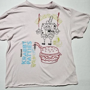 Nickelodeon SpongeBob SquarePants Krusty Krab Serving Since 1999 XL Women’s - Picture 1 of 5