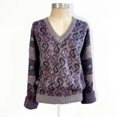 Mondo di Marco Mohair Sweater / 80s Vintage / Made In Italy / Size L / Unisex - Image 1 of 4