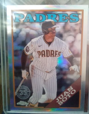 2023 Topps Chrome Update 35th Anniversary Card # 88CU-3 Juan Soto - Image 1 of 2