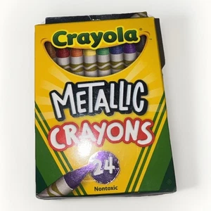 Crayola Metallic 24pk Crayons - Picture 1 of 3