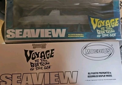 2009 Moebius Voyage To The Bottom Of The Sea Seaview Pre-Built 1:350 Model SH - Image 1 of 4