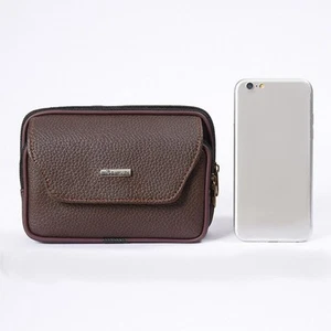 Men's Small Waist Bag Fashionable Mobile Phone Bag Portable Coin Purse - Picture 1 of 16
