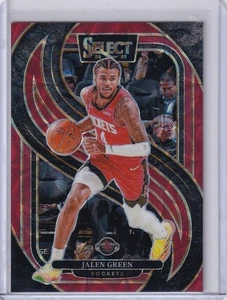 24/25 PANINI SELECT JALEN GREEN RED SCOPE /249 HOUSTON ROCKET - Picture 1 of 1