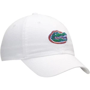 OFFICIALLY LICENSED UNIVERSITY FLORIDA GATORS WHITE HAT CLASSIC RELAXED FIT - Picture 1 of 5