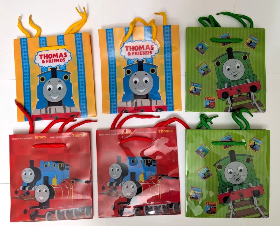 Thomas the Train Tank Engine Party Gift Bags Party Favor Bags New - Image 1 of 1