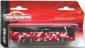Majorette MAN Lion´s Coach L Bus rot HongKong Berlin Neu/OVP Omnibus Reisebus - Picture 1 of 4