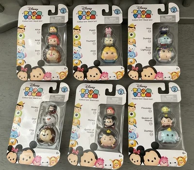 Disney Tsum Tsum Serie 1 y 2 15 Figuras Goofy, Winnie Pooh, Mickey, Dumbo, Hiro Foto 1 de 4