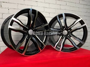4X 20" 612M style 5X120 5 spoke wheels fits for BMW X5 X6 E70 E71 F15 F16 - Picture 1 of 22