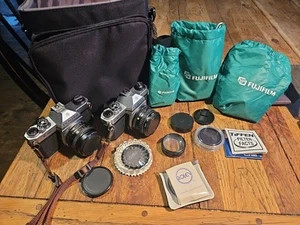 2 Cámaras Pentax K1000, Bolsa, Lenes, Flash Más Mucho Más Ver Fotos - Imagen 1 de 11
