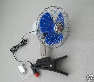 Coche Furgoneta Autobús Camión Caravana Oscilante Ventilador 12V Tractor Barco - Imagen 1 de 1