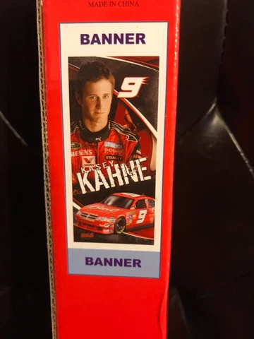 Nascar Kasey Kahne Driver # 9 Banner Vinyl Poster 18" x 39" Inches Cover
