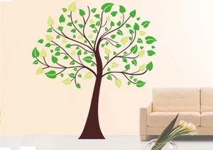 BM04 Wandtattoo Wall Sticker Baum Zweige Vogel Wandaufkleber 40 farben zur Wahl - Picture 1 of 3