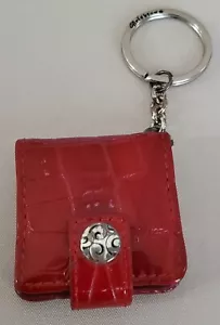 De colección. Llavero Brighton con forma de corazón soporte para fotos cuero rojo, ¡súper lindo! - Imagen 1 de 7