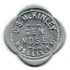 C.S. McKINLEY GEN. MSDE • GOOD FOR 50¢ IN TRADE • RUSSELL, IOWA, IA. • TC-283187