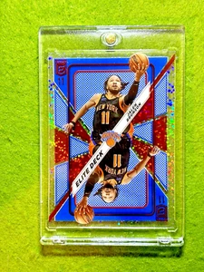 Jalen Brunson WHITE SPARKLE PRIZM SSP KNICKS CARD 2023 Elite DECK INTERNATIONAL - Picture 1 of 24