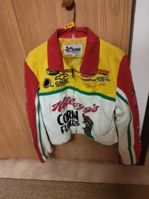 Chaqueta de carreras Terry Labonte #5 Kelloggs Corn Flakes para mujer extra grande Nascar  Foto 1 de 4
