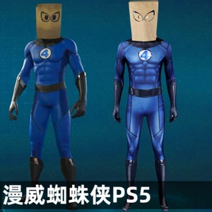 Mister Fantastic Cosplay Fantastic Four Costume Halloween New Jumpsuit Superhero - Picture 1 of 19