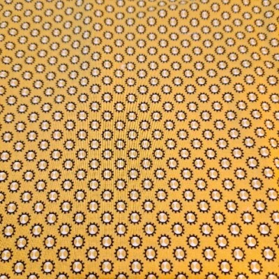 Yellow Floral Cotton Fabric 1 YD  1930s Quilt Revival Coll New England Quilt Mus - Image 1 of 4