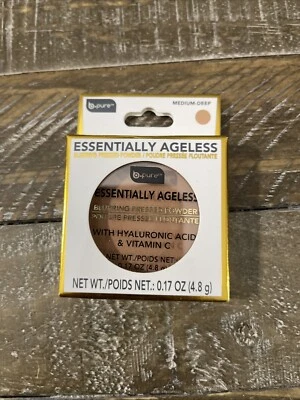 B Pure Essentially Ageless Blurring Pressed Face Powder Medium-Deep - Image 1 of 4