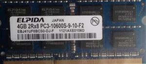8GB (4GB x 2) Elpida DDR3 1333 PC3-10600 2Rx8 - Picture 1 of 1