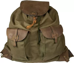 Hubertus Canvas Rucksack mit Schweißeinlage für Jagd Fischen Wandern Freizeit - Picture 1 of 4