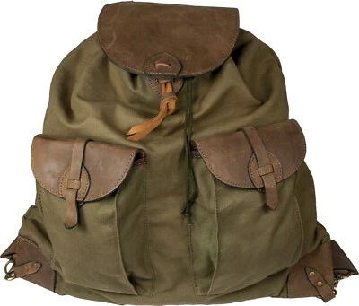 Hubertus Canvas Rucksack mit Schweißeinlage für Jagd Fischen Wandern Freizeit - Bild 1 von 4