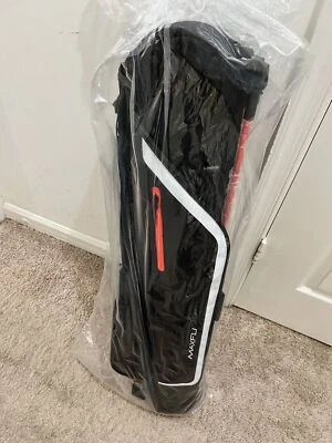 Maxfli Sunday Golf Stand Bag Lightweight 3 Way Divider 5 Pockets Single Strap - Image 1 of 4