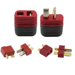 5 pares de conectores de batería RC + conector T antideslizante con cubierta protectora - Imagen 1 de 12
