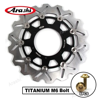 Front Brake Rotor and Mounting Bolts For BMW F650GS Dakar 1999 - 2007 2006 2005 - Image 1 of 4