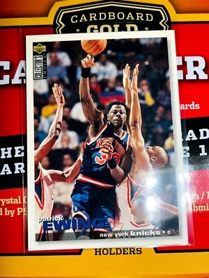 1995-96 Collector's Choice #244 Patrick Ewing V250 NBA CARDS KNICKS - Image 1 of 2